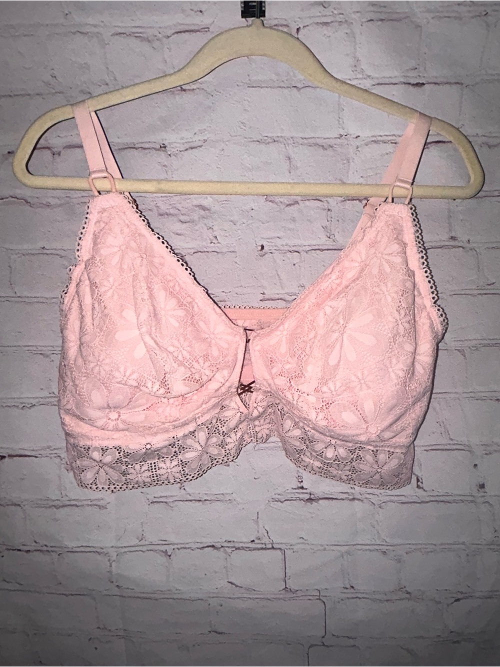 aerie‎ Lace Padded Longline
Bralette size XL
